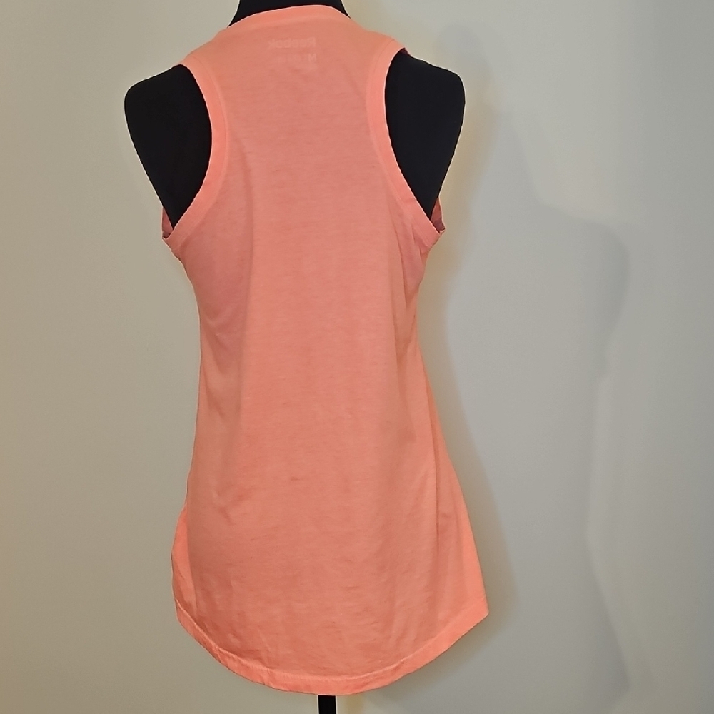 Reebok Neon Coral Workout Tank Top for Women - Picture 3 of 8